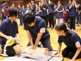 第11回全国医学生BLS選手権大会の様子